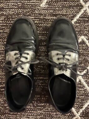 Chunky Metallic Oxfords